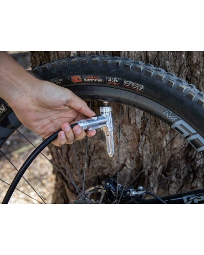 TOPEAK Bomba de Pie/Taller Joeblow Twin Turbo