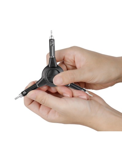 TOPEAK Multiherramienta de 3 Funciones (Y-HEX Speed Wrench 2/2,5/3 mm.)