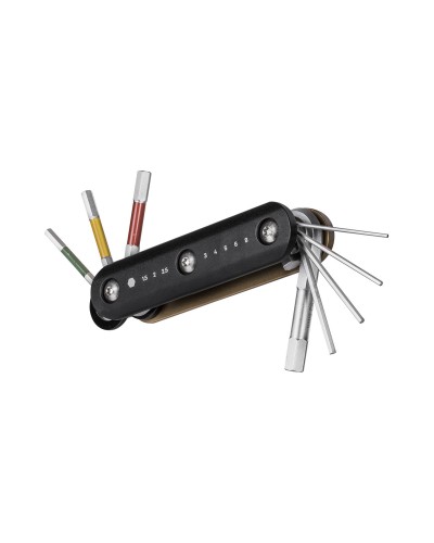 TOPEAK Multiherramienta de 8 Funciones (HEX Combo)