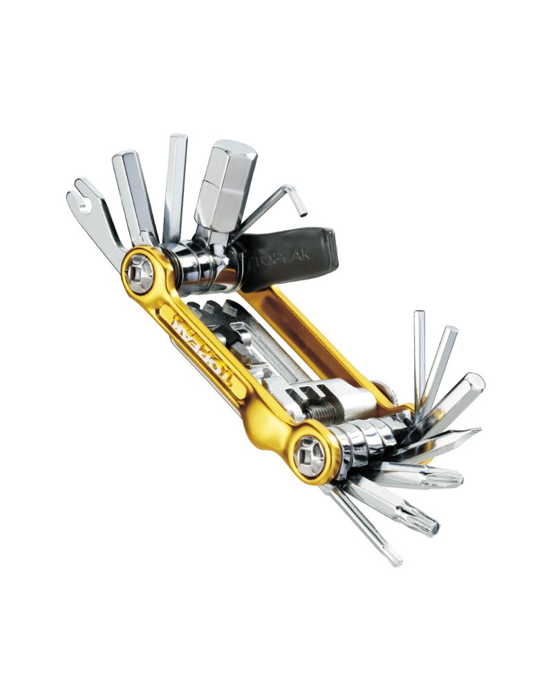 TOPEAK Multiherramienta de 23 Funciones (Mini 20 PRO Dorada)