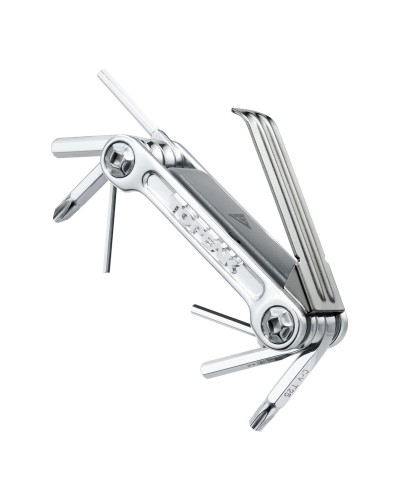TOPEAK Multiherramienta de 9 Funciones (Mini 9 PRO Plata)
