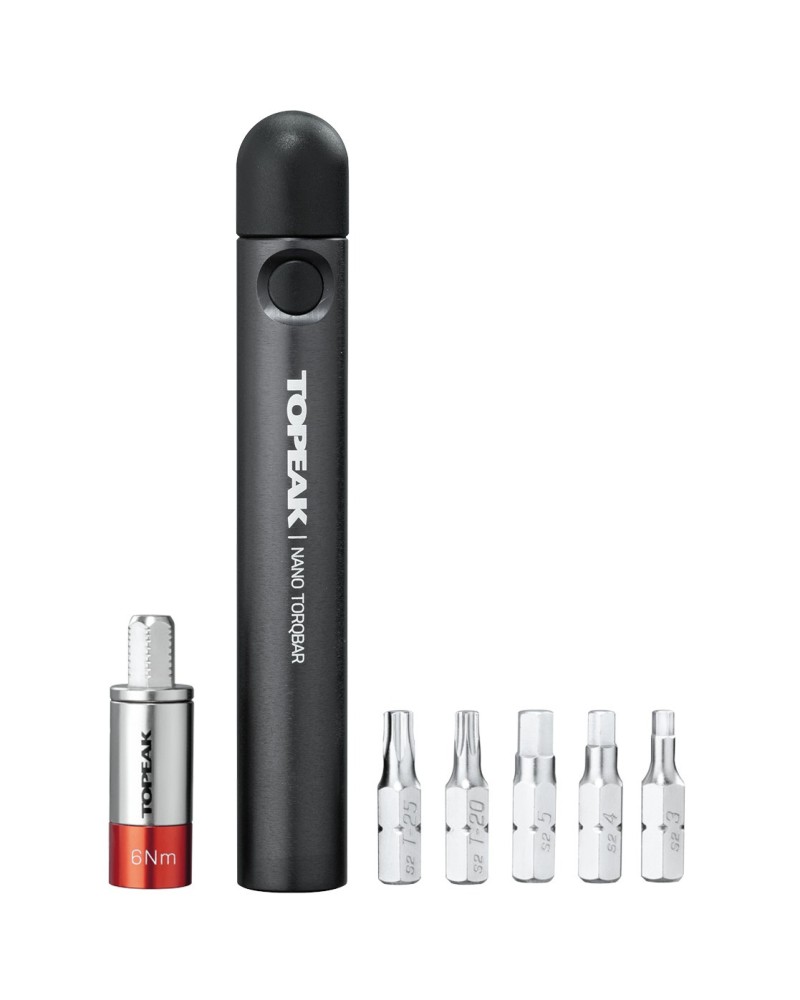 TOPEAK Multiherramienta Dinamométrica de 5 Funciones (Nano Torqbar 6 Nm.)