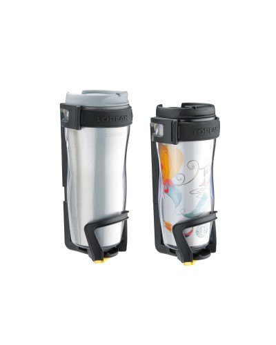 TOPEAK Portabidón para Botellas, Termos y Altavoces Gran Tamaño (Modula Java Cage)