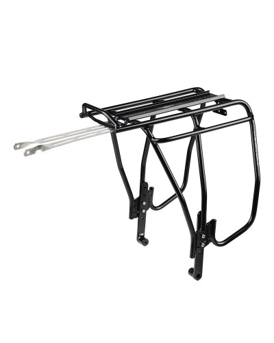 TOPEAK Transportín/Portabultos Trasero Uni Super Tourist FAT para Bicis con Freno de Disco (24"-26")