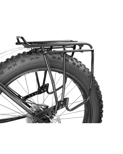 TOPEAK Transportín/Portabultos Trasero Uni Super Tourist FAT para Bicis con Freno de Disco (24"-26")