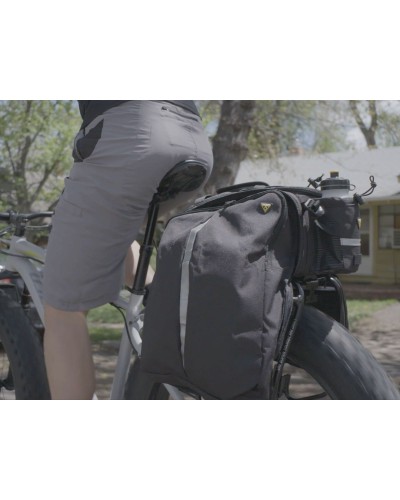 TOPEAK Transportín/Portabultos Trasero Uni Super Tourist FAT para Bicis con Freno de Disco (24"-26")