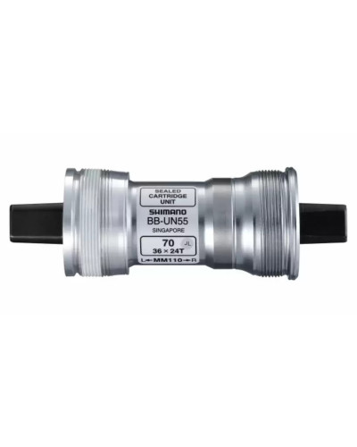 SHIMANO Pedalier Cuadradillo BB-UN55 70x110 mm.