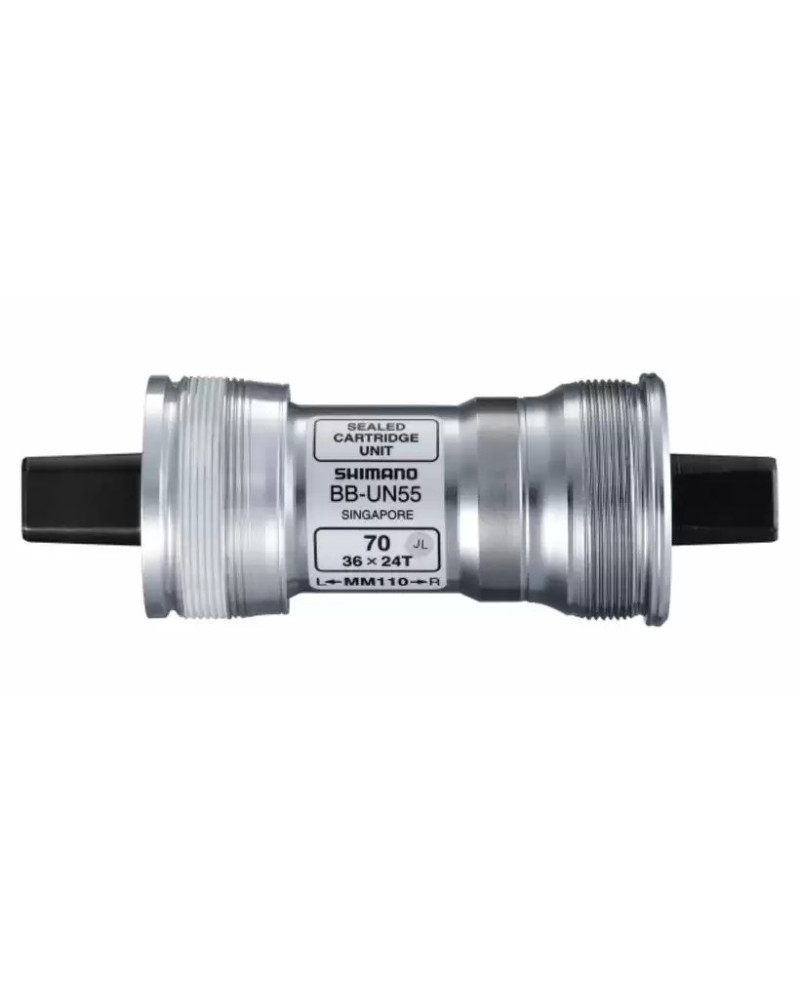 SHIMANO Pedalier Cuadradillo BB-UN55 70x110 mm.