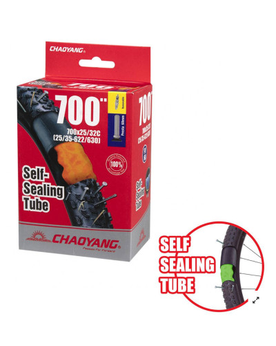 CHAOYANG Cámara Sellante 700x25-32 Presta 60 mm.