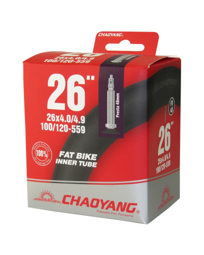 CHAOYANG Cámara FAT 26"x4,00-4,90 Presta 48 mm.