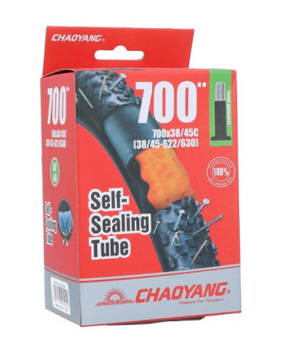 CHAOYANG Cámara Sellante 700x38-45 Schrader 33 mm.