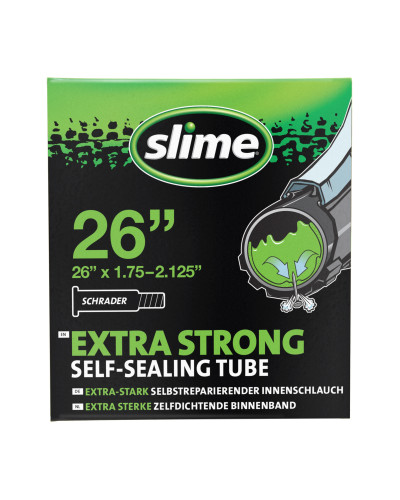 SLIME Cámara Sellante 26"x1,75-2,125 Schrader