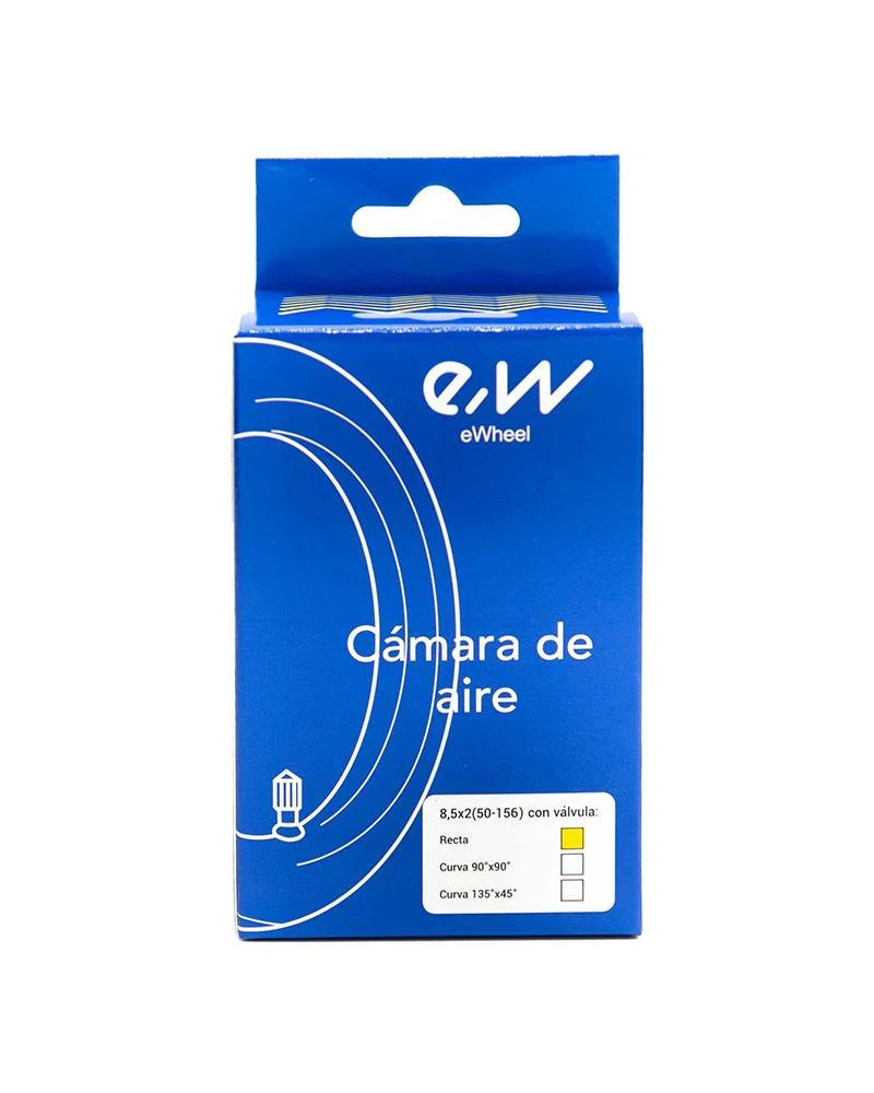 EWHEEL Cámara Patinete 8,5x2 Schrader Recta