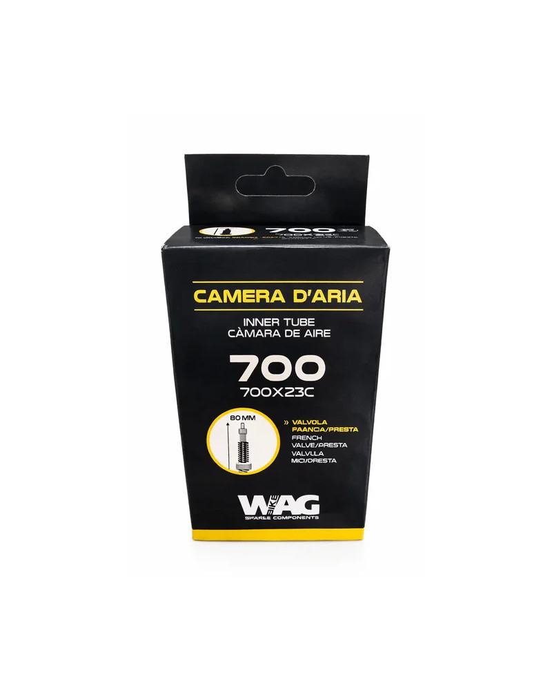 WAG Cámara 700x20-23 Presta 80 mm.
