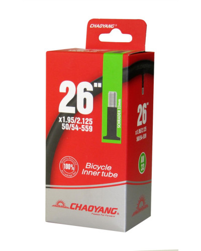 CHAOYANG Cámara 26"x1,95-2,125 Schrader 33 mm.