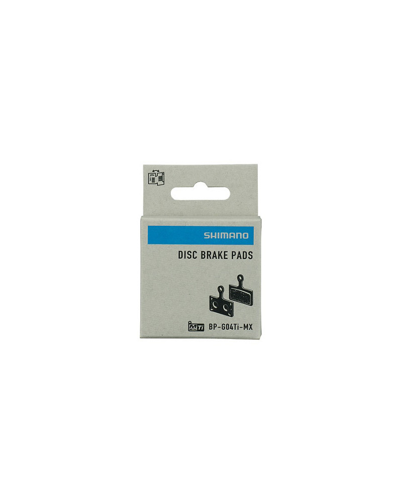 SHIMANO Pastilla Freno G04Ti-MX (SLX-XT-XTR) Metal