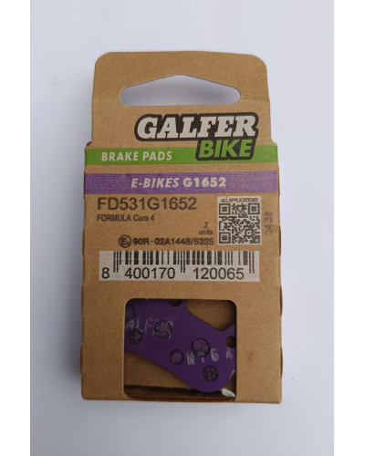 GALFER Pastilla Freno FD531G1652 Formula Cura 4