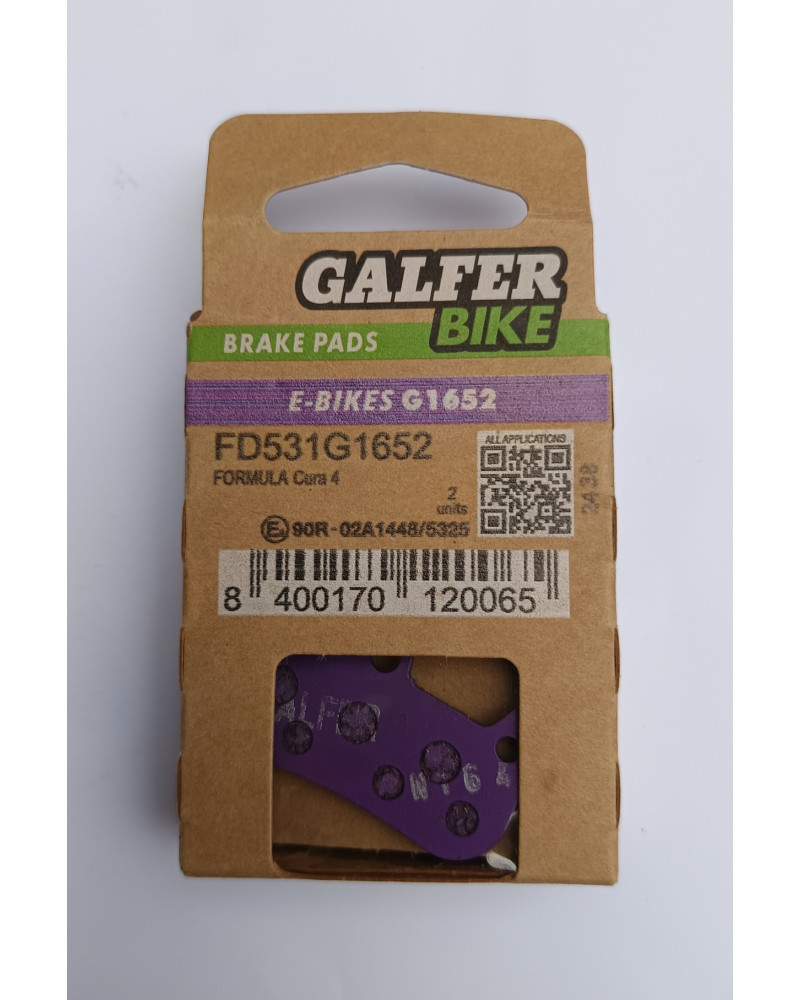 GALFER Pastilla Freno FD531G1652 Formula Cura 4