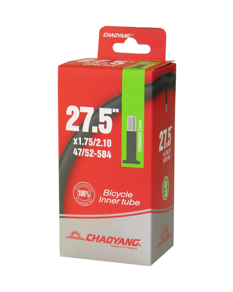 CHAOYANG Cámara 27,5"x1,75-2,10 Schrader 33 mm.