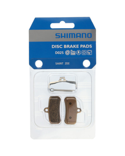 SHIMANO Pastilla Freno D02S Metálicas (Saint-Zee)