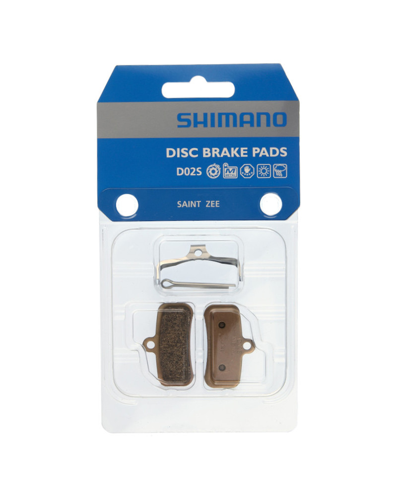 SHIMANO Pastilla Freno D02S Metálicas (Saint-Zee)
