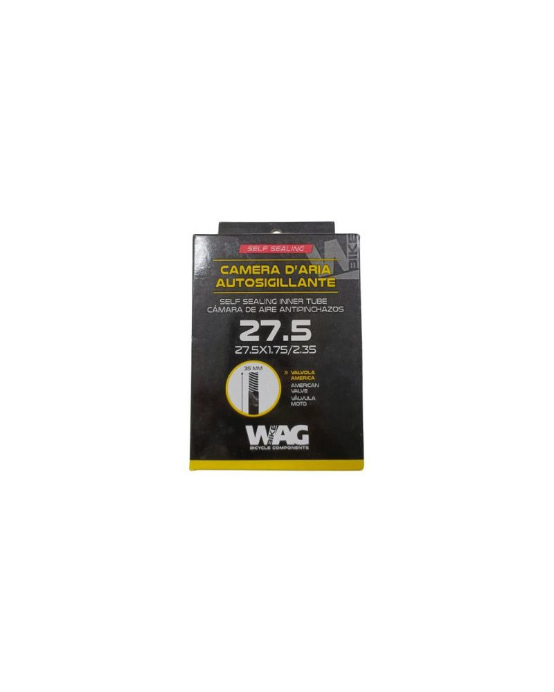 WAG Cámara Sellante 27,5"x1,75-2,35 Schrader 35 mm.