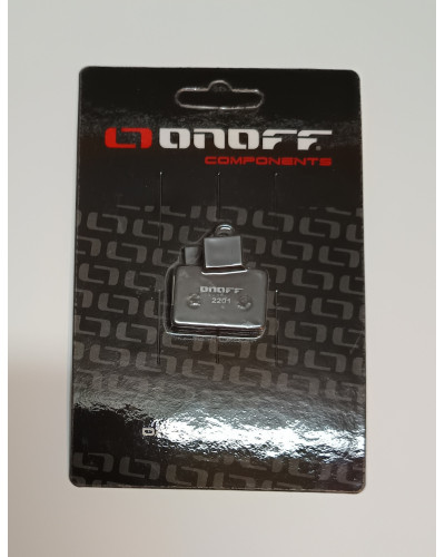 ONOFF Pastilla Freno Resina (Tektro, Shimano M465,M475, M495, M515, M525)