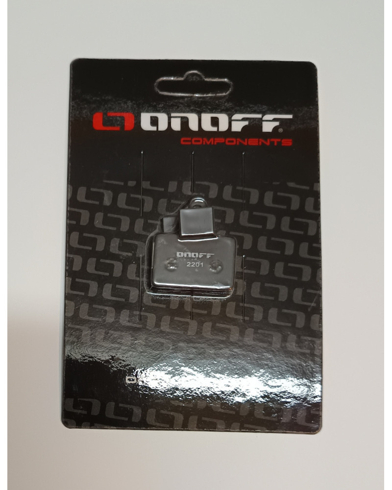ONOFF Pastilla Freno Resina (Tektro, Shimano M465,M475, M495, M515, M525)